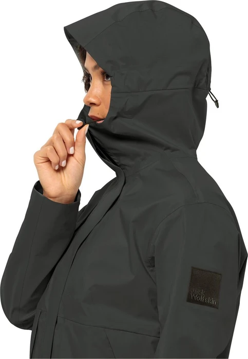 Jack Wolfskin Wandermood 3l Funktionsjacke granite black (Damen)