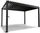 Juskys Tahiti Pergola mit Lamellendach 3x4m anthrazit (301262)