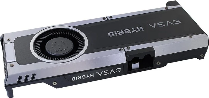 EVGA Hybrid Waterblock Cooler für GTX Titan Xp / GTX Titan X / GeForce GTX 1080 Ti FE