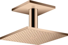 Hansgrohe Axor ShowerSolutions Kopfbrause 250/250 1jet mit Deckenanschluss polished red gold