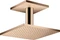 Hansgrohe Axor ShowerSolutions Kopfbrause 250/250 1jet mit Deckenanschluss polished red gold Vorschaubild