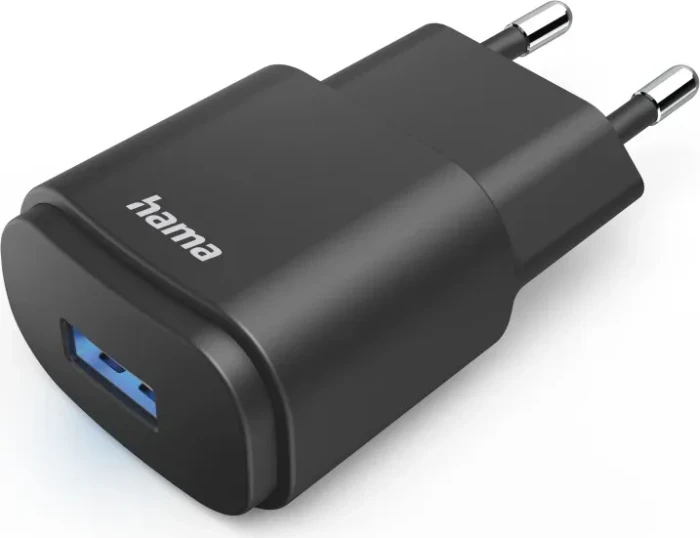 Hama USB-Ladegerät USB-A-Netzteil Universaladapter LED-Anzeige 6W schwarz