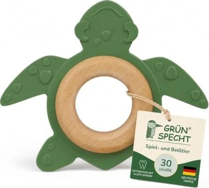 Grünspecht Bio Beißtier Schildkröte