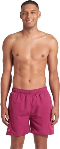 Arena Fundamentals Logo R Badeshorts calypso coral/dark purple (Herren)