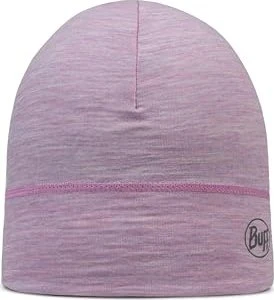 Buff Solid Merino Lightweight Mütze pansy