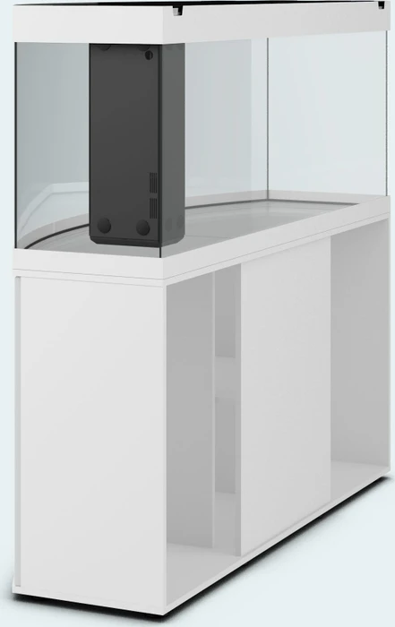 Juwel Vision 450 LED Aquarium-Set mit Unterschrank, weiß/weiß, 450l
