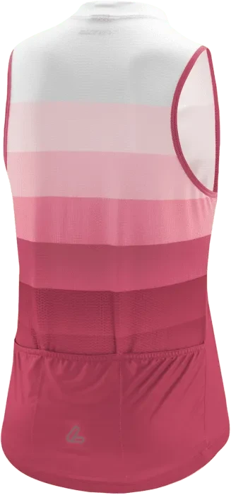 Löffler HZ Rainbow Trikot ärmellos malaga (Damen)