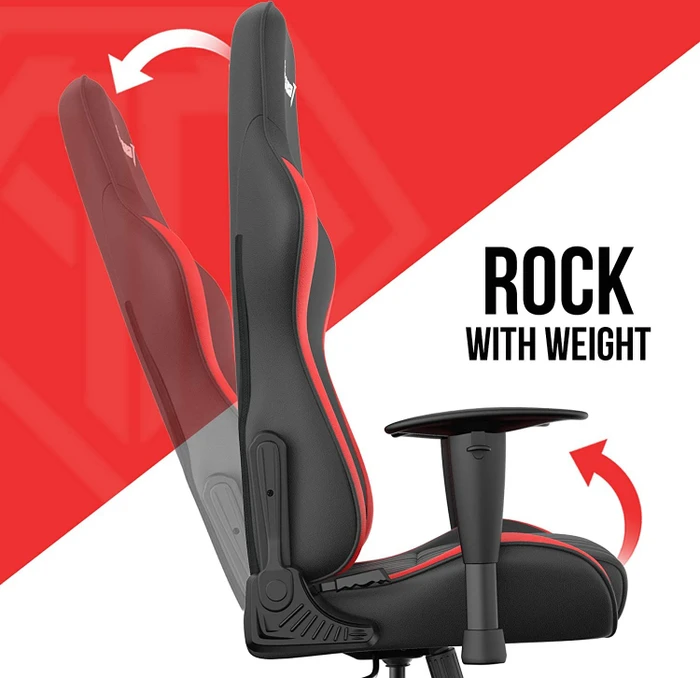 Anda Seat Jungle Premium Gamingstuhl, schwarz/rot