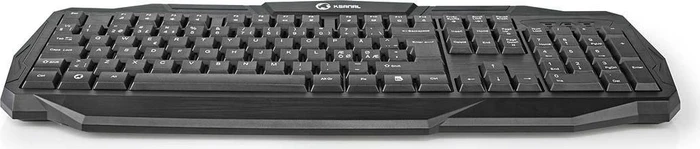 Nedis Gaming Tastatur, LEDs RGB, schwarz, USB, ND