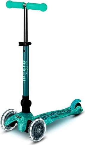 Micro Mini Micro Deluxe Foldable Orion LED Kickboard blau