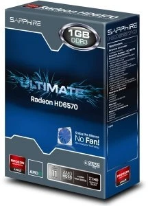 Sapphire Ultimate Radeon HD 6570, 1GB DDR3, VGA, DVI, HDMI, lite retail