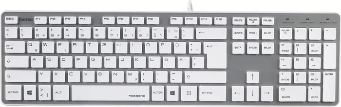 Hama Rossano Keyboard, USB, DE