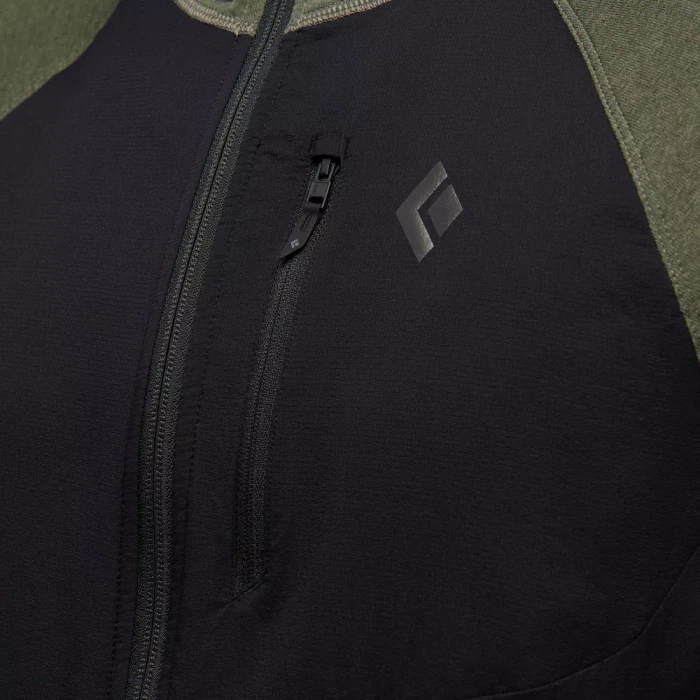 Black Diamond CoEfficient LT Hybrid Hoody Funktionsjacke tundra/black (Herren)