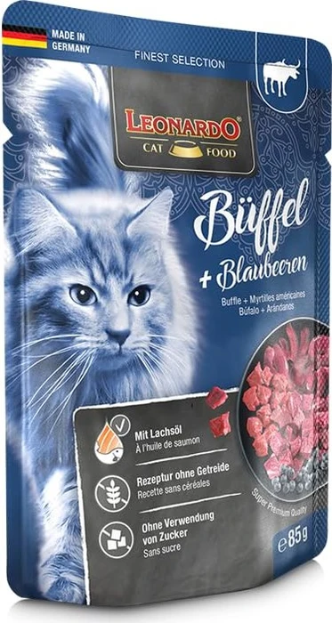 Leonardo Finest Selection, mit Büffel & Blaubeeren, 85g