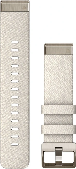 Garmin Ersatzarmband QuickFit 20 Nylon cream/soft gold