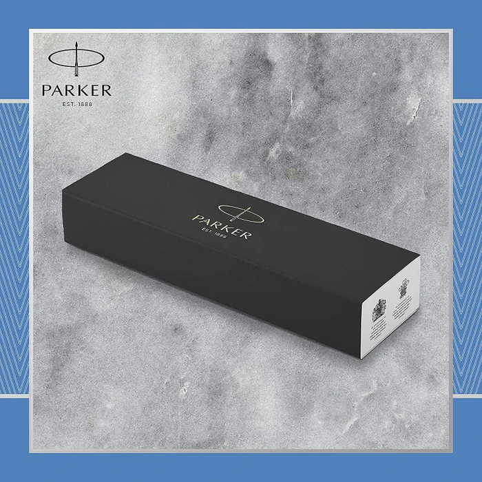 Parker IM Premium Kugelschreiber blue grey lacquer/chrome trim, Geschenkbox