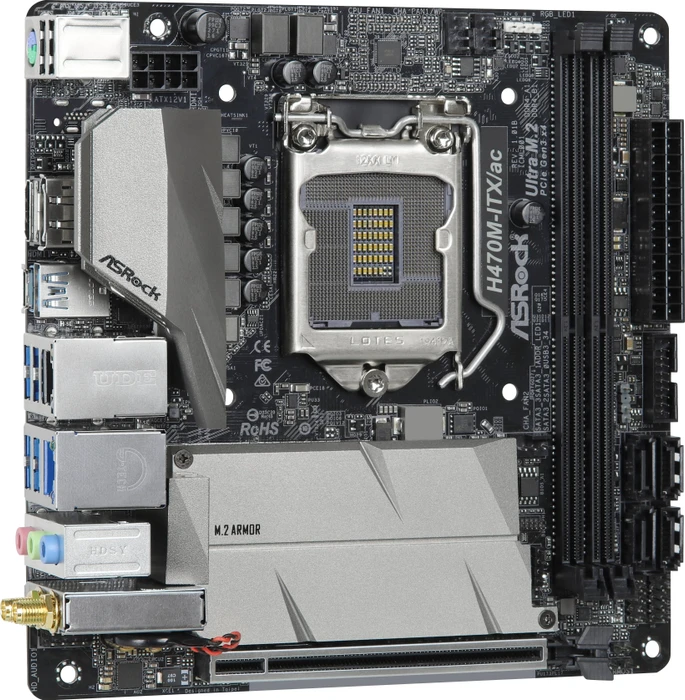 ASRock H470M-ITX/ac (Intel 1200)