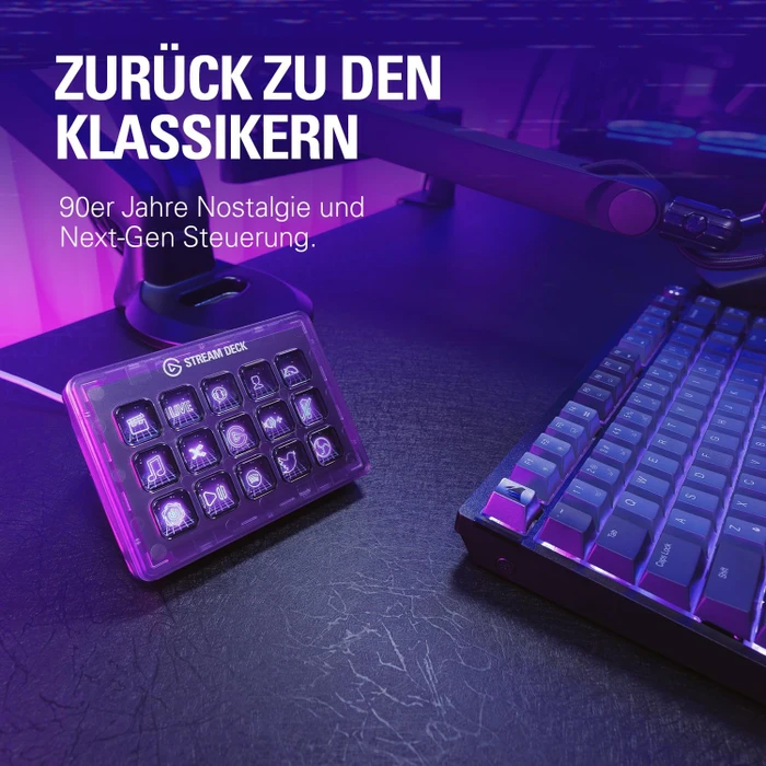 Elgato Stream Deck MK.2 Limited Edition, Atomic Purple, USB-A