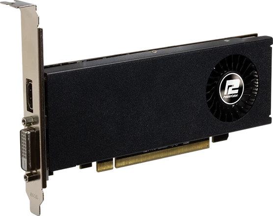 PowerColor Red Dragon Radeon RX 550 LP, 4GB GDDR5, DVI, HDMI