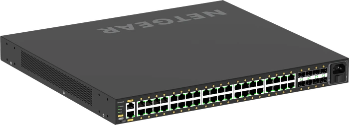 Netgear AV Line M4250 Rackmount Gigabit Managed Switch, 40x RJ-45, 8x SFP, 480W PoE+