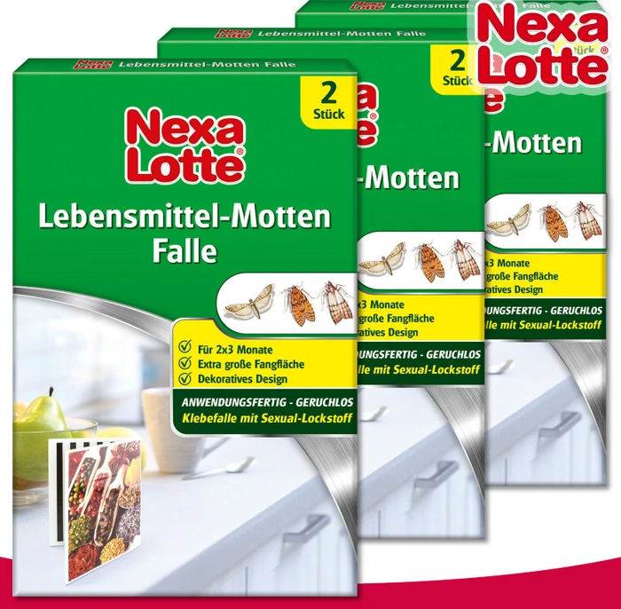 Evergreen Garden Care Nexa Lotte Lebensmittel-Motten Falle, 2 Stück