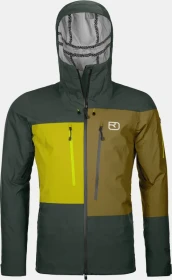 Ortovox 3L Deep Shell Funktionsjacke green pine (Herren)