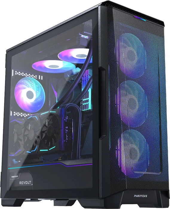 Phanteks Eclipse P500A DRGB, schwarz, Glasfenster