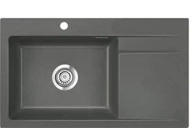 systemceram Stema 86 SL Einbau Becken links lava