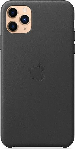 Apple Leder Case für iPhone 11 Pro Max schwarz