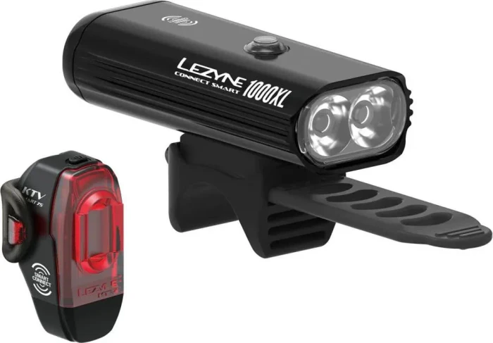 Lezyne Connect Smart 1000XL/KTV Smart Pair Beleuchtungsset