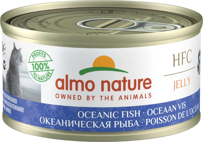 almo nature HFC Jelly Cats, Seefisch, 3.36kg (48x 70g)