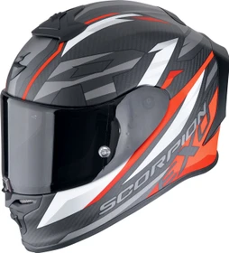 Scorpion EXO-R1 Evo Carbon Air Runner matt schwarz/weiß/grau/rot