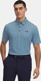 Under Armour Playoff 3.0 Stripe Poloshirt kurzarm ether blue/midnight navy (Herren)