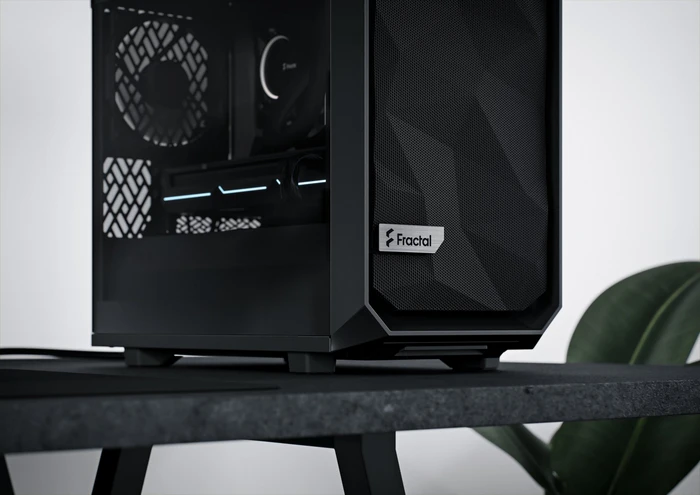 Fractal Design Meshify 2 Nano White TG Clear Tint, Glasfenster, Mini-ITX
