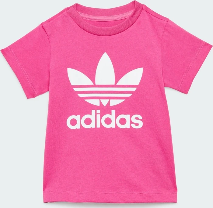 adidas Trefoil T-Shirt kurzarm semi lucid fuchsia (Junior)