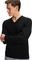 Falke Basic Apparel V-Ausschnitt Pullover schwarz (Herren) Vorschaubild