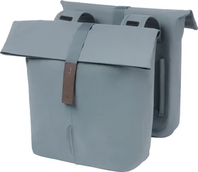 Basil City Doppeltasche Gepäcktasche graphite blue
