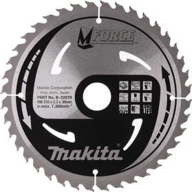 Makita M-Force Kreissägeblatt 40Z, 210x2.3x30mm, 1 Stück