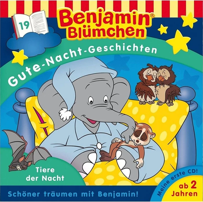 Benjamin Blümchen Gute-Nacht-Geschichten Folge 19 - Tiere der Nacht