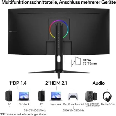 Koorui G3441XC, 34"