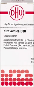DHU Nux vomica Globuli D30, 10g