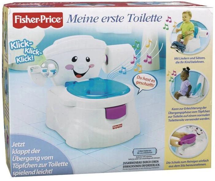 Mattel Fisher-Price Meine erste Toilette Kindertoilette
