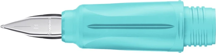 STABILO EASYbuddy Griffstück mit Ersatzfeder mittel RH, Ersatzfeder, FRESH Edition hellblau/limette