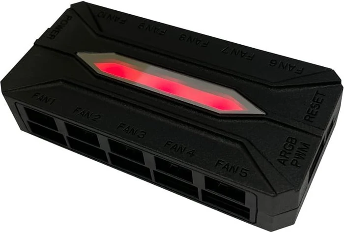 LC-Power Case Fan 120mm ARGB, schwarz, LED-Steuerung, Fernbedienung, 120mm, 3er-Pack