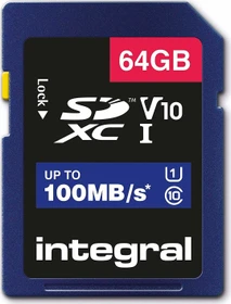 Integral High Speed R100 64GB, UHS-I U1, Class 10