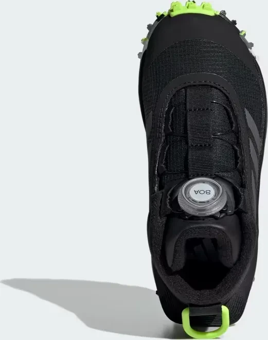 adidas FortaTrail core black/iron metallic/lucid lemon (Junior)