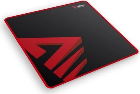 Savio Turbo Dynamic S Gaming Mauspad, schwarz/rot