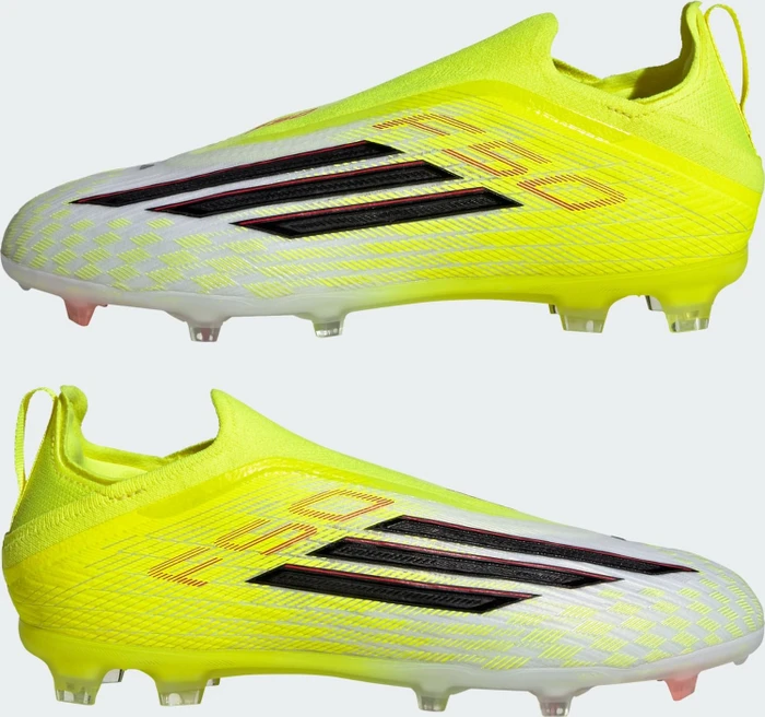 adidas F50 Elite Laceless FG team solar/core black/lucid red (Junior)