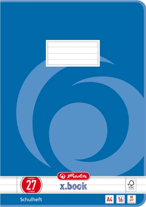 Herlitz x.book Schulheft