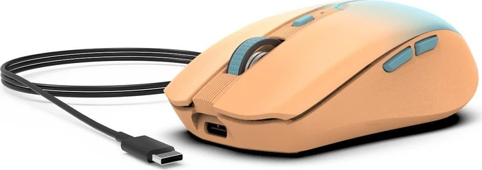 Inca IWM-511RT Wireless Mouse orange/blau, USB/Bluetooth